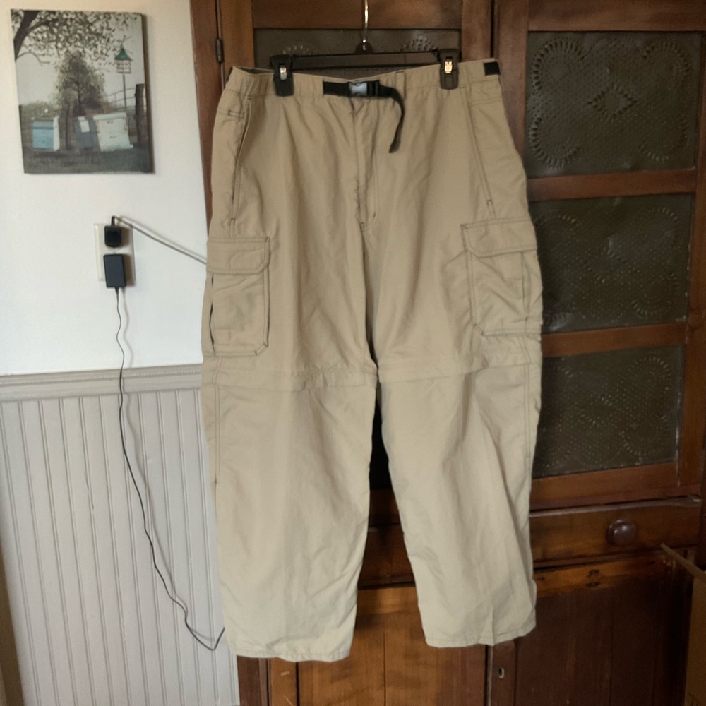 REI Nylon Convertible Cargo Pants Shorts XL